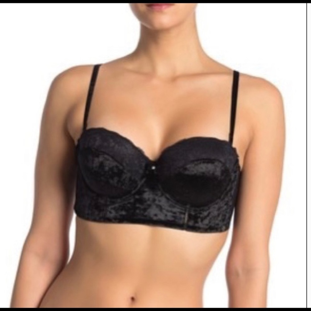 ⚡️SOLD⚡️ Nanette Lepore Velvet Push-Up Convertible Bra